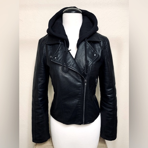Saltwater Luxe Faux Leather Jacket - Picture 1 of 5
